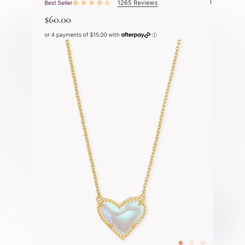 Kendra Scott Ari Heart Necklace